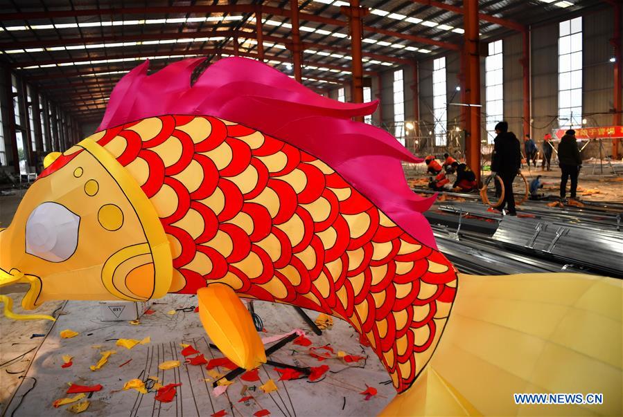 #CHINA-HUBEI-XUAN'EN-SPRING FESTIVAL-LANTERN (CN)