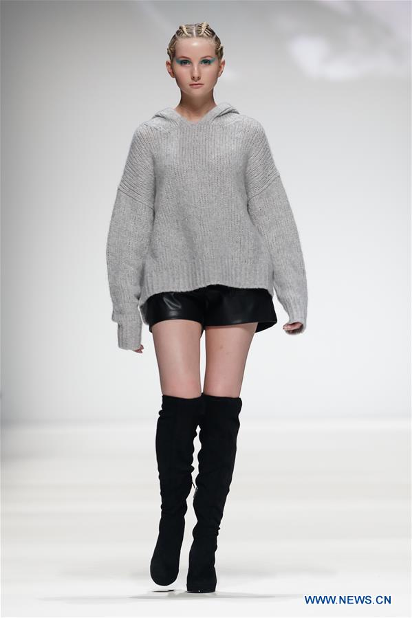 GERMANY-BERLIN-MERCEDES-BENZ FASHION WEEK--CASHMERE VICTIM