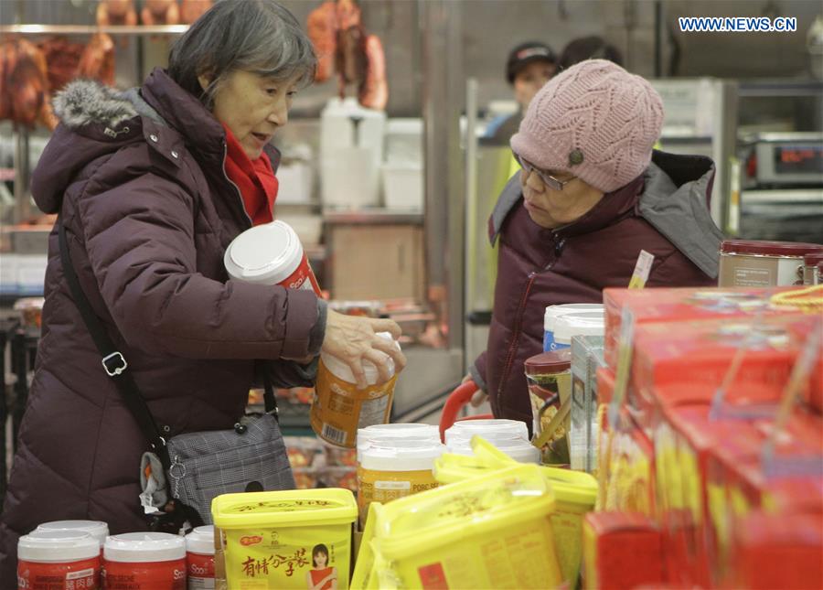 CANADA-VANCOUVER-LUNAR NEW YEAR SHOPPING