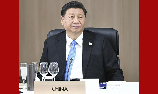 Xi calls on G20 to join hands in forging high-quality global economy