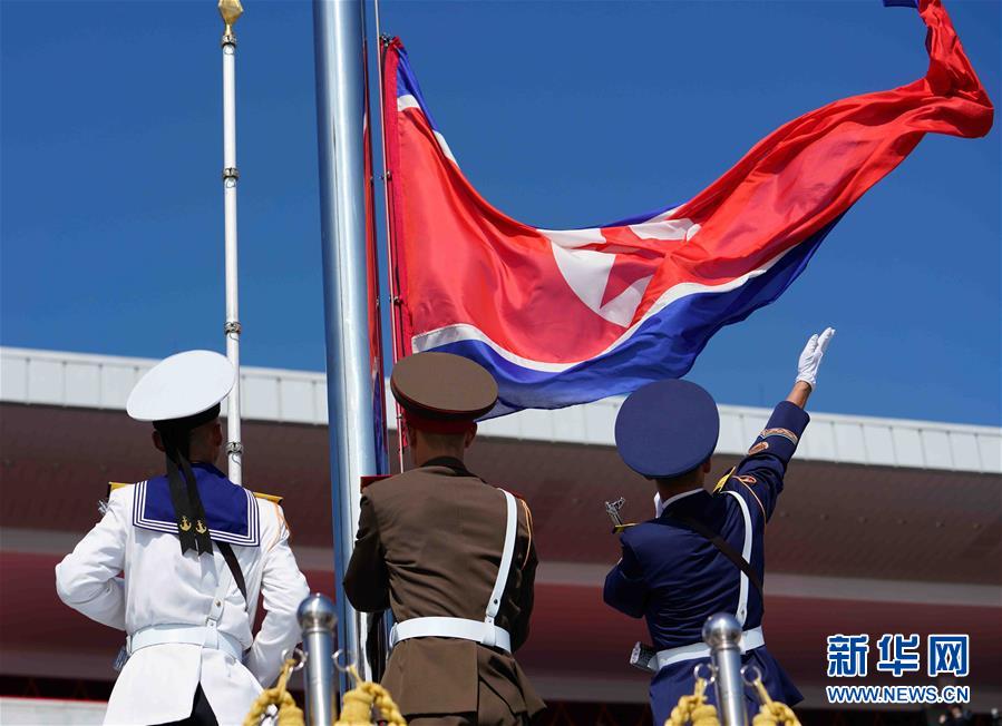 （國際）（2）朝鮮舉行閱兵集會(huì)慶祝建國70周年