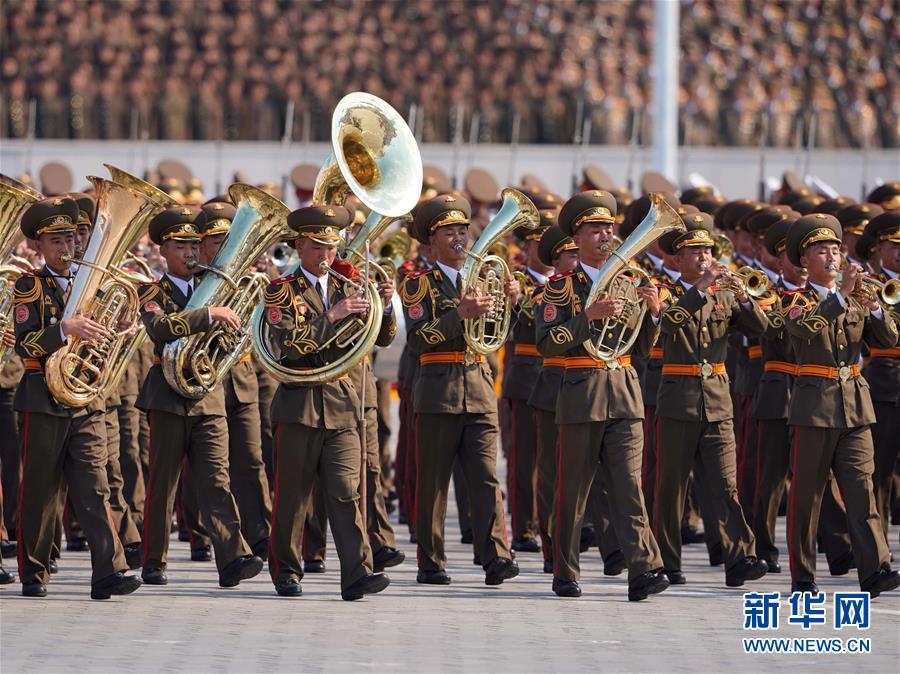 （國際）（13）朝鮮舉行閱兵集會(huì)慶祝建國70周年