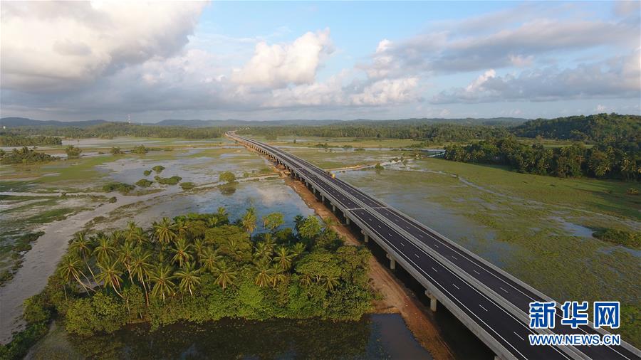 （國際·圖文互動(dòng)）（3）中企承建斯里蘭卡南部高速公路延長(zhǎng)線全線通車