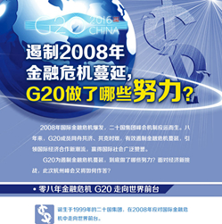 【G20系列圖解】遏制2008年金融危機蔓延 G20做了哪些努力？