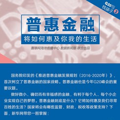 【G20系列圖解】普惠金融將如何惠及你我的生活？