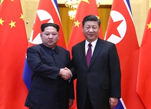 習近平同金正恩舉行會談（2018年3月）